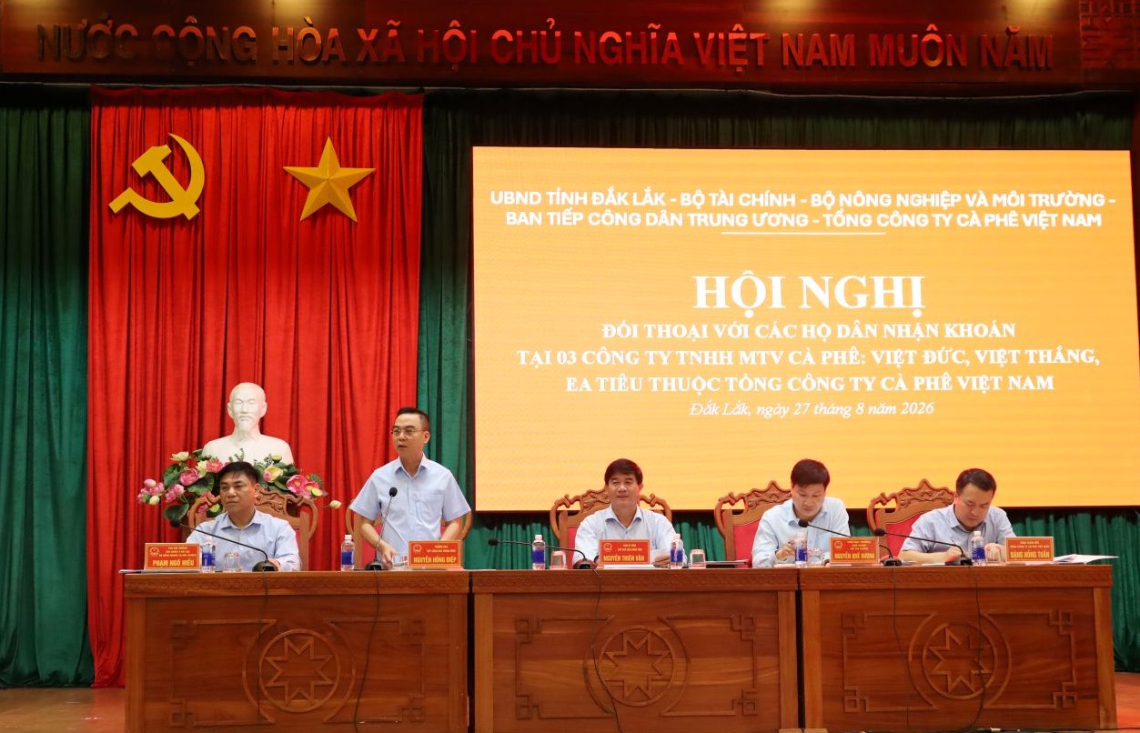 UBND tỉnh thông báo chấm dứt giải quyết đơn liên quan đến dự án Trung tâm cụm xã Ea Rốk - Ea Lê